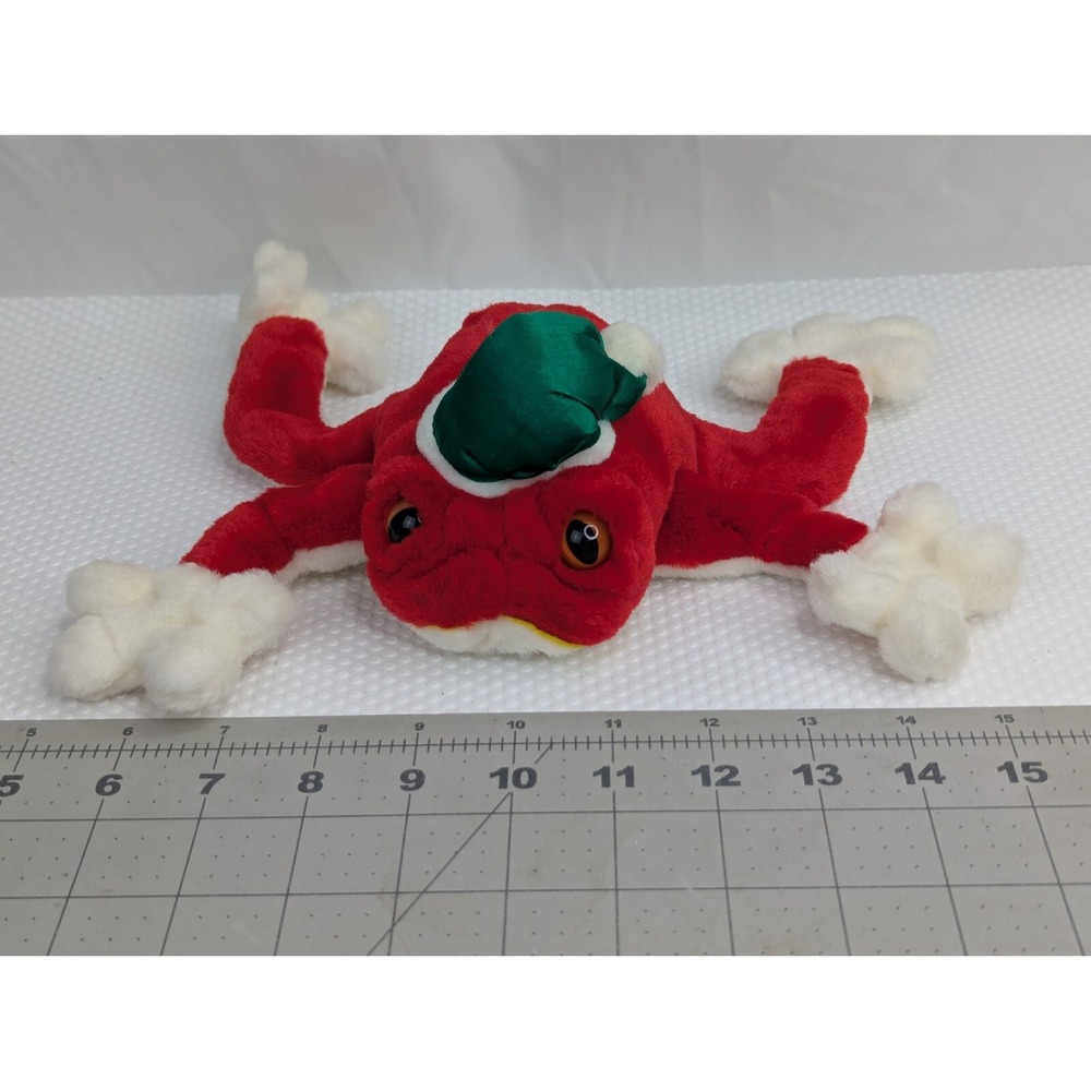 Chosun Red Frog Plush 8 Inch Christmas Stuffed‎ Animal Toy